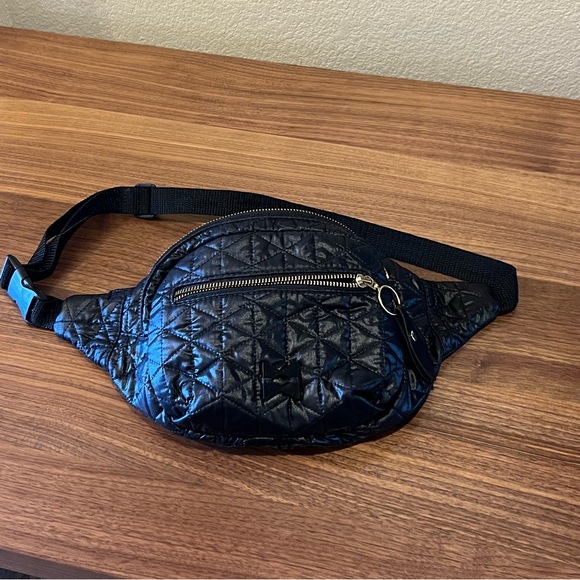 Black • Beg For Fun • Fanny Pack • Adjustable Waistband - Picture 5 of 5